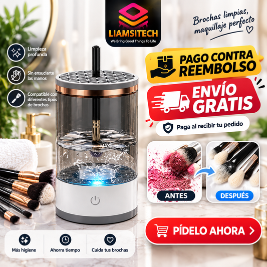 Pulitore Elettrico per Pennelli da Trucco